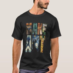 アートアーティおもしろいス芸術的トのユーモ絵画アを作カッコいいる Tシャツ