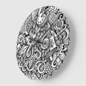 アートウォール時計 ラージ壁時計 (傾斜)