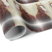 アートウマ科の栗の馬 ラッピングペーパー (ロールコーナー)