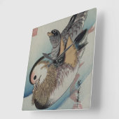 アートウ日本のォールクロック スクエア壁時計 (傾斜)