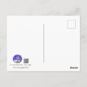 アートエスニックウクライナの村のはがき ポストカード (裏面)