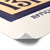 アートエデコレーションフランスヴィンテージポスター1898 ポスター (角)