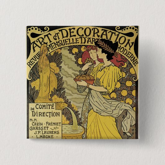 アートエデコレーション 缶バッジ (正面)