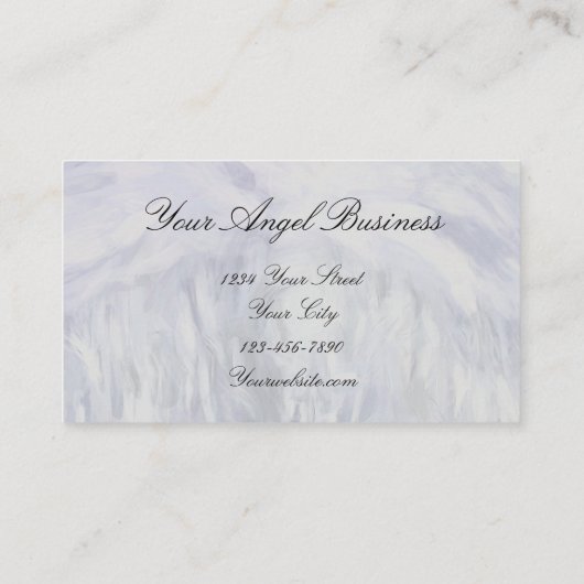 アートエレガントデザインエンジェルカ読ードズ 名刺 (裏面)