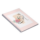 アートエレガントデザインスパイラルフォトノートブック80ページ ノートブック (右側)