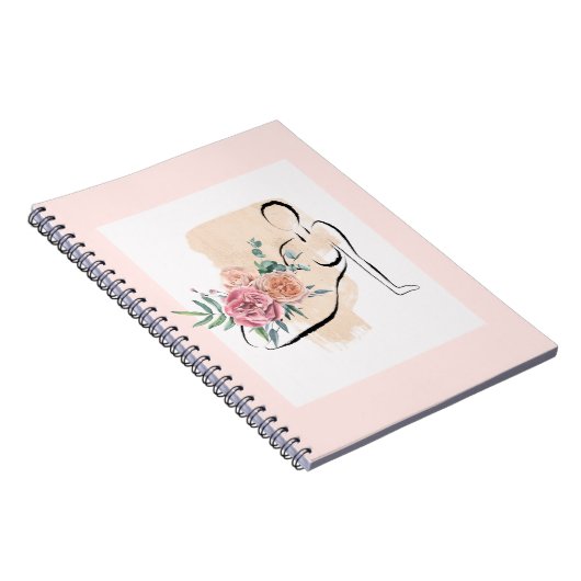 アートエレガントデザインスパイラルフォトノートブック80ページ ノートブック (右側)