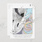 アートエンジェルを作る ポストカード (正面/裏面)