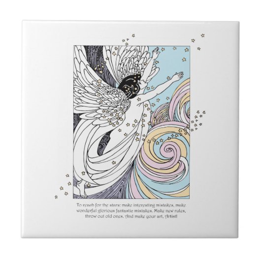 アートエンジェルを作成 タイル (正面)