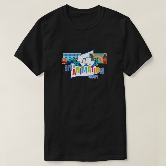 アートオブアニメーションリゾート Tシャツ (デザイン正面)