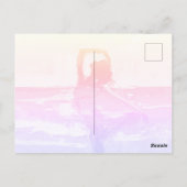 アートオブヨガ (#2) 油絵 ポストカード (裏面)