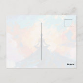 アートオブヨガ (#4) 油絵 ポストカード (裏面)