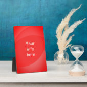 アートオンイーゼル フォトプラーク (側面)