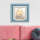 アートカスタムまたは写真を追加するレイアウト枠 キャンバスプリント (インサイチュ (リビング))