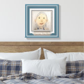 アートカスタムまたは写真を追加するレイアウト枠 キャンバスプリント (インサイチュ (寝室))