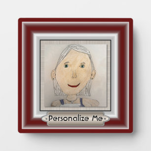 アートカスタムまたは写真を追加するレイアウト枠 フォトプラーク