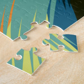 アートカバリポップ・アートのアキングチャールズスパニエル犬パズル ジグソーパズル (側面)