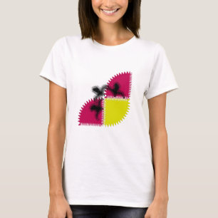 アートカラフルバタフライ Tシャツ
