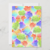 アートカラフル生誕絵を描生会しよう 招待状 (裏面)