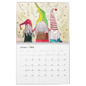 アートカレンダーの感覚を疑問に思失わせないこと カレンダー (1月 2026)