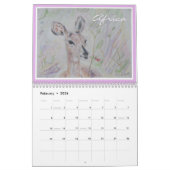 アートカレンダー花鳥と風景 カレンダー (2月 2026)