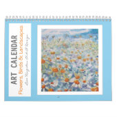 アートカレンダー花鳥と風景 カレンダー (カバー)