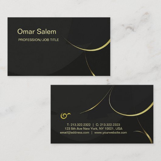 「アートカードコンテンポラリー事業のtouch 名刺 (正面/裏面)