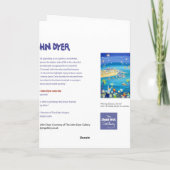 アートカード：なびくデイジー、セントアイブス カード (裏面)