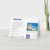 アートカード:シーサイドトリートメントの秘密。ポルチャペルビーチ カード (裏面)