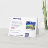 アートカード:ハンピーコーンワルラクダのクリスマスカード シーズンカード (裏面)