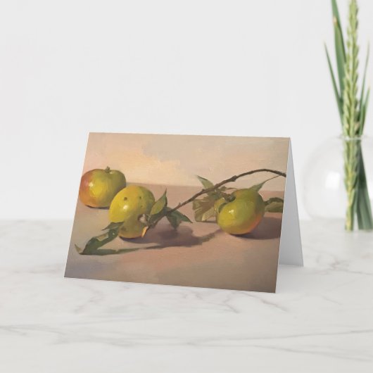 アートカード、メッセージなしのグリーティングカード。サラ・セドウィック作 カード (正面)