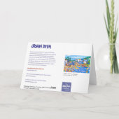 アートカード：ロブスター漁師、カッドウィズ、コーンウォール カード (裏面)