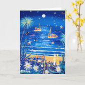 アートカード:月光と愛。 カード (黄色い花)