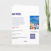 アートカード：雪片のジャンプ シーズンカード (裏面)