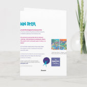 アートカード:100年のおもしろいをガイド!100周年。 カード (裏面)