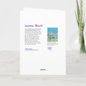 アートカード： Blue Sky Truro by Joanne Short カード (裏面)