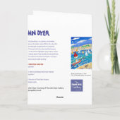 アートカード： Falmouth River, Cornwall カード (裏面)