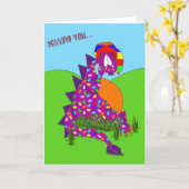 アートカー恋しく思ド「S You」、オリジナルのアートワーク カード (黄色い花)