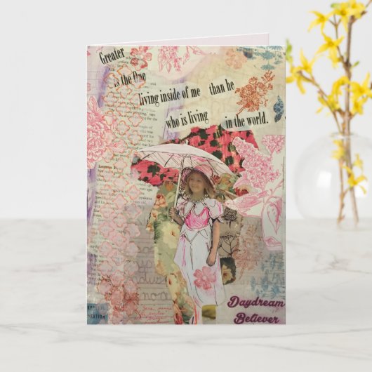 アートカー感動的ド カード (黄色い花)