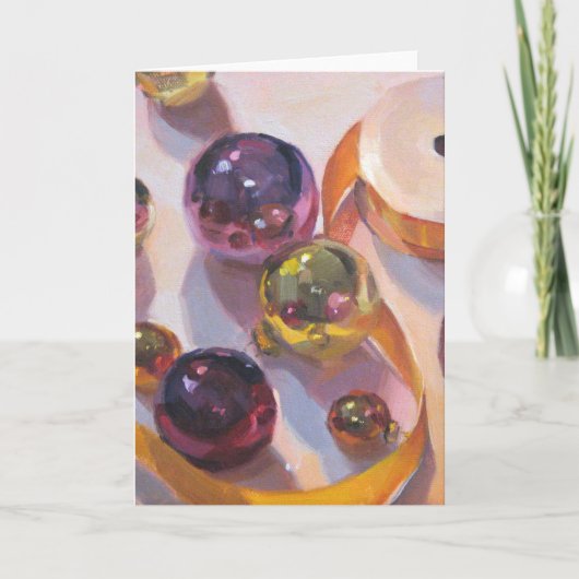 アートカー空白のド・クリスマス「ラッピングと転が」 シーズンカード (正面)