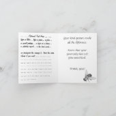 アートカ空白のードワイルドフラワーカスタマイズグリーティングカード カード (内部)