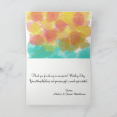 アートガアッシュ水結婚色 サンキューカード (内部)