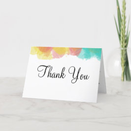 アートガアッシュ水結婚色 サンキューカード