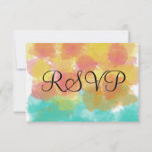 アートガウアシュRSVP水彩 出欠カード (正面)