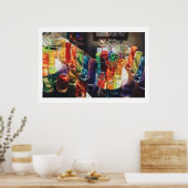 アートガラスの水彩画「魅惑」ポスター ポスター (キッチン)