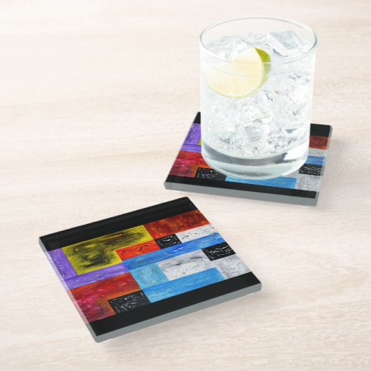 アートガラスコースター ガラスコースター (アングル)