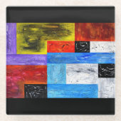 アートガラスコースター ガラスコースター (正面)