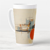 アートキャンバス289 カフェラテマグ (左アングル)