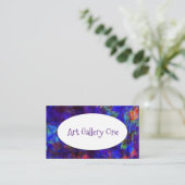アートギャラリープロファイルカード 名刺 (スタンド正面)