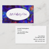 アートギャラリープロファイルカード 名刺 (正面/裏面)
