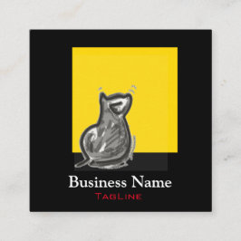 アートギャラリー名刺 スクエア名刺